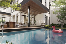 Dijual Rumah Premium 3 Lantai dengan View Langsung ke Lapangan Golf