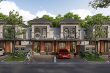 Rumah 2 Lantai Bagus Modern Murah Dijual Under 1 M Dekat Akses KRL