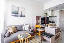 Siap Huni Apartemen Baru 2 BR Full Furnished & Dekat Akses Stasiun KRL