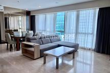 Discover Your Ideal Home, A Beautifully Furnished 3 Bedrooms Apartment Is Available For Rent At Setiabudi Sky Garden In Kuningan, South Jakarta.