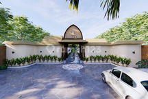 Villa Private Pool Premium Fasilitas Eksklusif Padel dan Gym Cafe