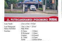 Rumah Tepi Jalan Putri Candramidi Podomoro Pontianak