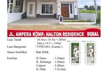 Rumah Cluster Halton Residence Type 90,100,160