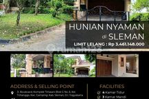 Rumah Mengah Nyaman dan Asri di Sleman Yogyakarta