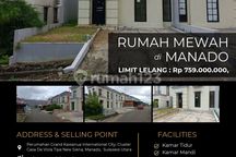 Rumah 2 Lantai Mediterania Strategis di Manado