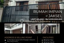 Rumah Impian Letak Strategis di Kebayoran Baru