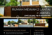 Rumah Mewah 2Lt, Kolam Renang, Strategis di Pancoran