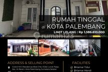 Rumah Tinggal Cantik 2Lantai di Kota Palembang