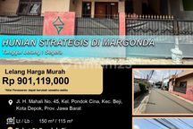 Rumah Letak Stategis Cocok untuk Investasi di Margonda