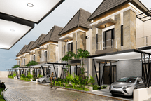 Rumah Berkonsep Villa di Pusat Kota Lamongan