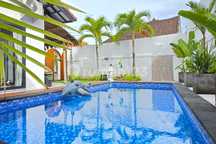 Villa 3Br Kerobokan Kolam Renang Wifi Murah 6 Menit Slk Scholl