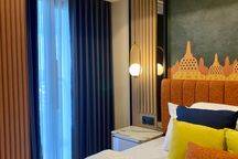 Apartment mewah 1 BR Furnish View Merapi dekat UII Strategis