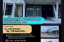 Lelang di Perumahan Citra Garden Blok H9 Kav No. 10 (Cluster Orchard), Desa Sidokepung, Kec. Buduran, Kab. Sidoarjo, Jawa Timur.