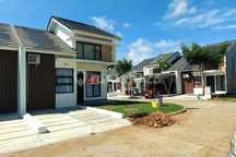 Dijual rumah posisi hook cluster The Breeze Citra Grand City Palembang