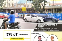 Ruko 7 Pintu di Jl Letkol Iskandar