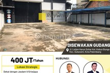 Gudang Dekat Asrama Haji Palembang.