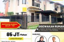 Rumah Disewakan dekat Kampus Muhammadiyah Palembang