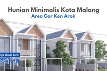 Rumah Bagus SHM Strategis Kedungkandang, Malang Area GOR Ken Arok