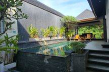 This Sleek Modern Canggu Villa is spacious and stunning