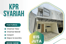 Dapatkan Rumah Islami di Depok Ready Stock 815 Juta Kprs SHM