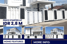 Rumah Mewah Tanah Luas Lokasi Di Pusat Kota 