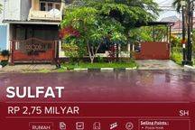 Rumah Di Jual.di Sulfat Posisi Hook Jln.boulevard Nyaman Tenang Rumah Bagus SHM - Sertifikat Hak Milik di taman sulfat, Sulfat