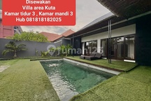 Disewakan Villa Area Kuta Sangat Strategis