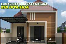 Rumah Siap Huni Kota Malang Lokasi Strategis