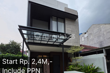 Rumah, 2 Lantai, SHM, Aries 7, Taman Aries, Brand New, di Meruya