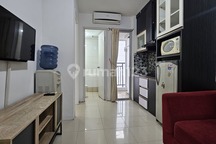 2Br, View Pool, Full Furnished, Akses Mall dan Tol Strategis