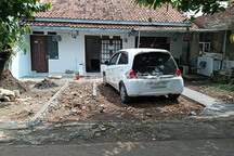 Rumah Kontrakan 3 Pintu di Kampung Cijingga, Cikarang, Serang