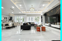 Chandra Rumah Full Furnish Luas Tanah 240M2 Ada Kolam Renang di Komplek Kavling Polri Jelambar