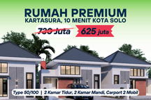 CLUSTER PREMIUM AREA SOLO BARAT FREE BEA NOTARIS