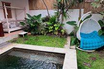 Sewa Villa Full Furnished Batu Bolong Dengan Pemandangan Sungai