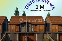 5 Menit Jl. Raya Jogja - Solo Rumah 2 Lantai Tipe 80