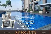 Dijual Apartemen Cantik Full Furnished Siap Huni Bebas Banjir