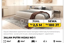 Dijual / Disewakan Apartemen Tower Lexington 100% Fully Furnished