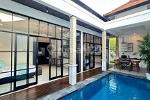 For Rent Villa Near Beach Pettitenget Seminyak Good Location