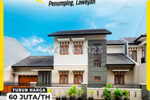 Disewakan Rumah Pinggir Jalan Penumping Laweyan bisa Buat Kantor