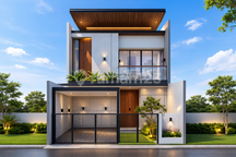 Dijual Rumah 2 Lantai 3 Kamar Desain Kontemporer, di Jalan Kaliurangkm 10 Sleman