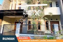 Rumah Mewah Siap Huni Di Jl. Simpang Suropati Losari Singosari Malang