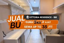 Jual Apartemen Vittoria Residence 1Br Furnished Daan Mogot Cengkareng