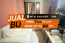 Jual Apartemen Mth Square 2Br Full Furnished Dekat Cawang Halim