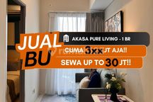 Jual Apartemen Akasa Pure Living BSD 1Br Furnished Dekat Binus