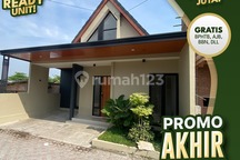 Dijual Murah Rumah Mewah 1 Lantai Desain Modern Letak Strategis