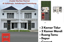 Dijual Rumah Mewah di Sukabangun Palembang