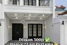 [Hot] Rumah Mewah Baru Modern, Taman Gayungsari Surabaya View Menghadap Taman Perumahan Row 3 Mobil