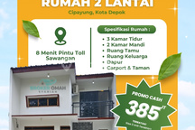 Rumah Eksklusif 2 Lantai di Pancoran Mas Depok