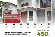 Rumah Modern 2 Lantai Depok Pancoran Mas, Akses Tol Desari