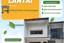 Rumah Baru 2 Lantai Depok Strategis, Dekat Mall & Rs